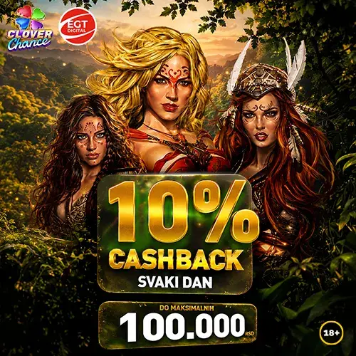 CASH BACK 10% NA EGT Digital SLOT IGRAM