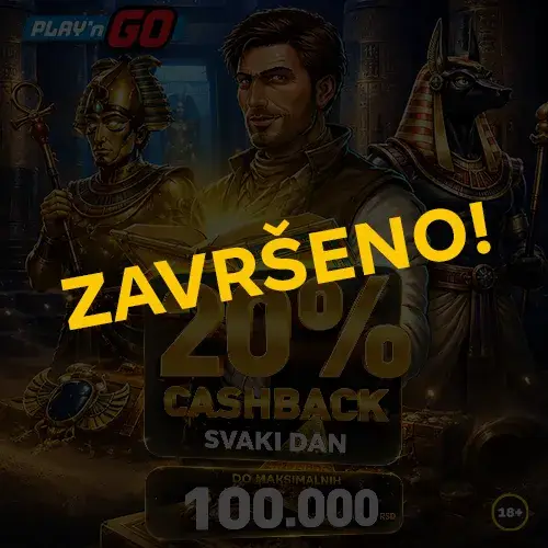 PLAY N’ GO donosi 20% cashback-a