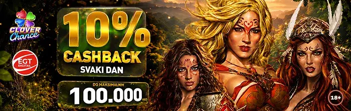 CASH BACK 10% NA EGT Digital SLOT IGRAM