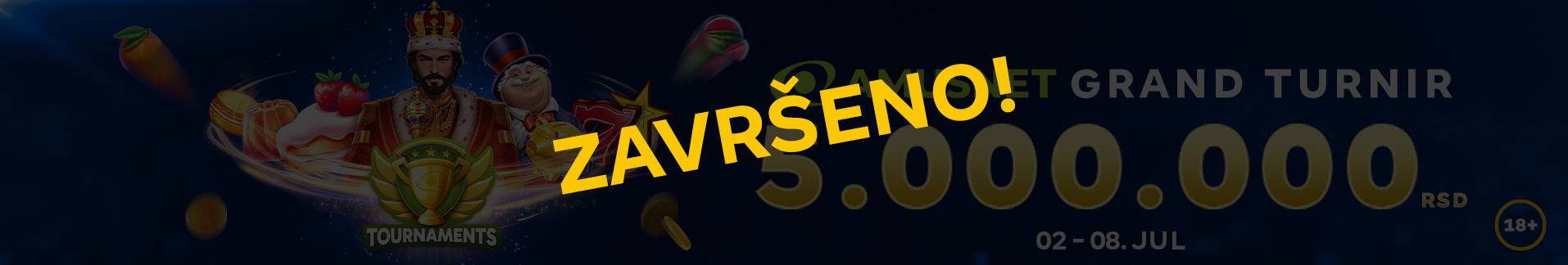 Slot promocija „Amusnet Globalni turnir“