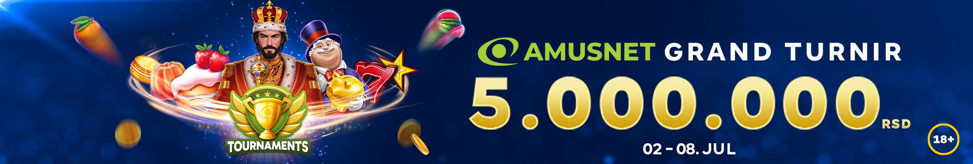 Slot promocija „Amusnet Globalni turnir“