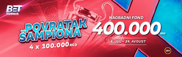 Povratak Sampiona bet turnir