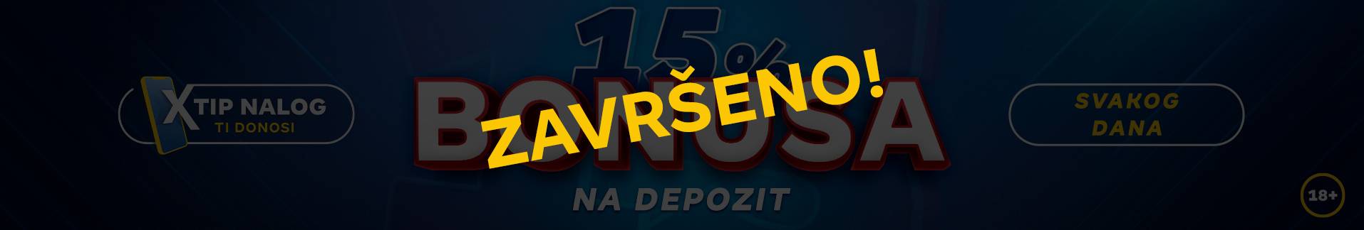 Bonus 15% na depozit