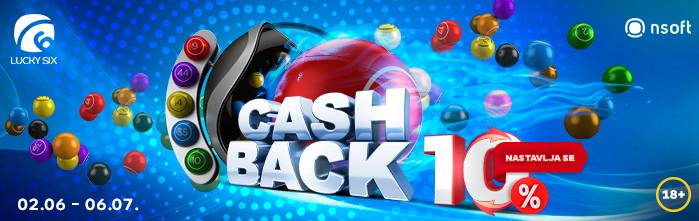 Lucky Six Cash back
