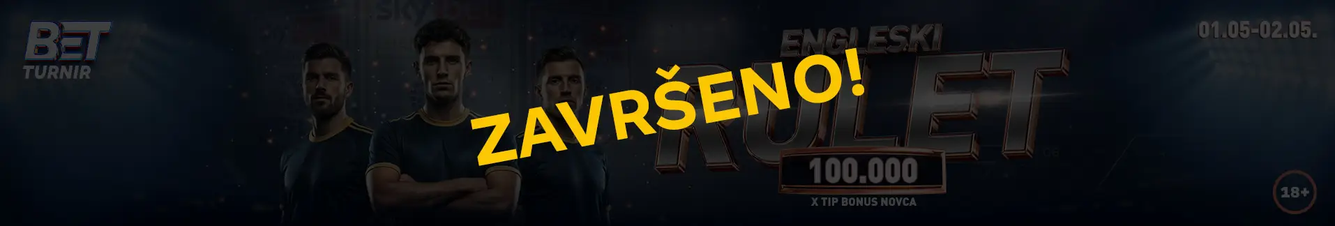 Bet turnir Engleski rulet
