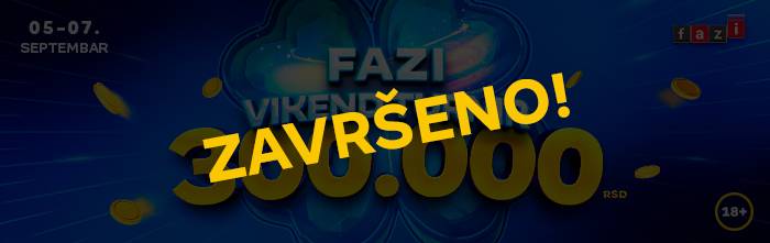 Fazi vikend turnir