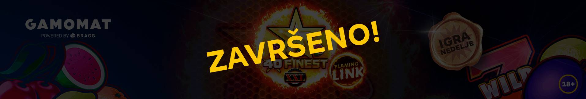 Finest Gamomat igra nedelje