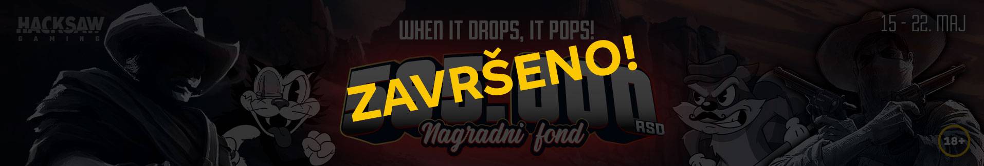 Slot promocija „When it Drops, it Pops“