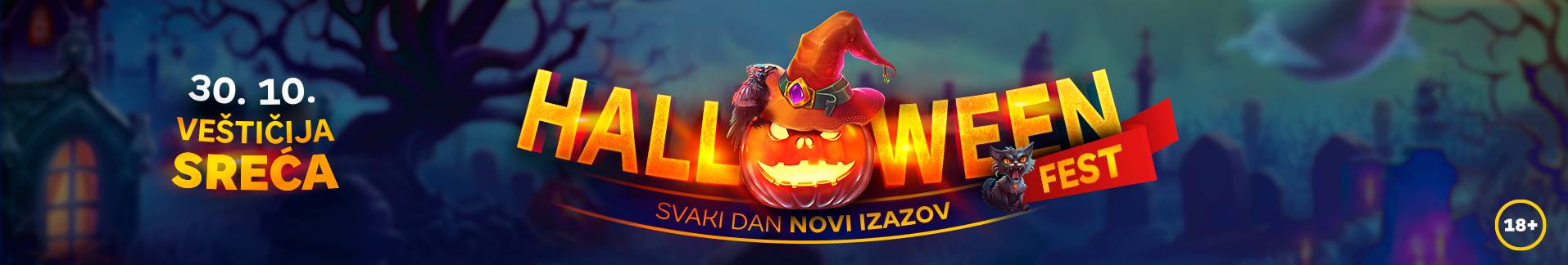 Slot promocija „Halloween Fest“