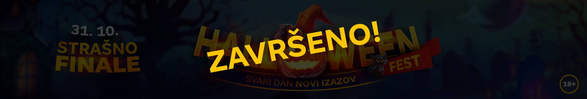 Slot promocija „Halloween Fest“