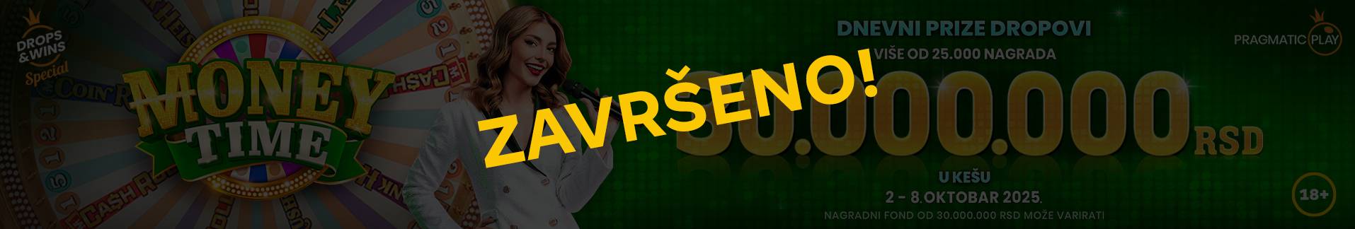 Money Time Prize Drop