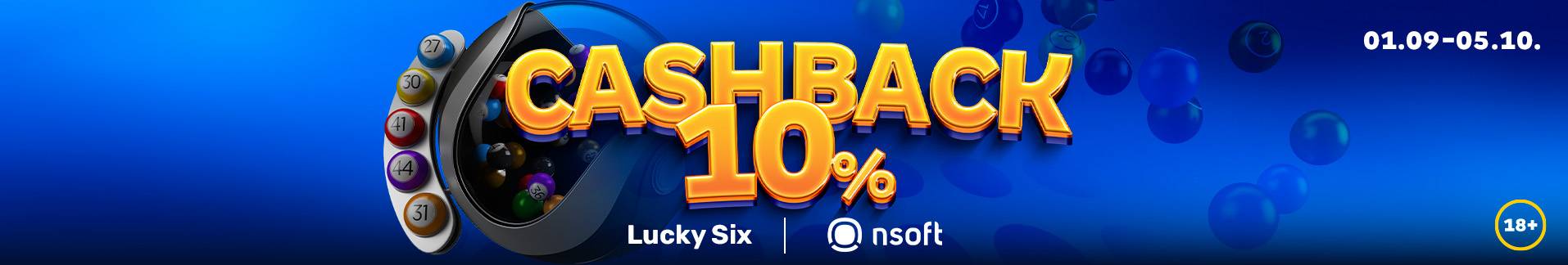 Lucky Six Cash back