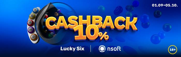 Lucky Six Cash back