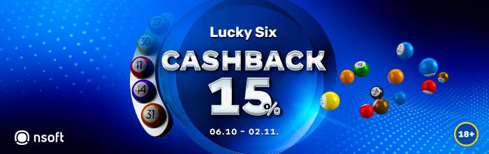 Lucky Six Cash back