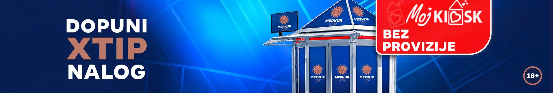 MerkurXtip je postao 1.000 puta bliži - uplati depozit u Moj kiosk lokalima