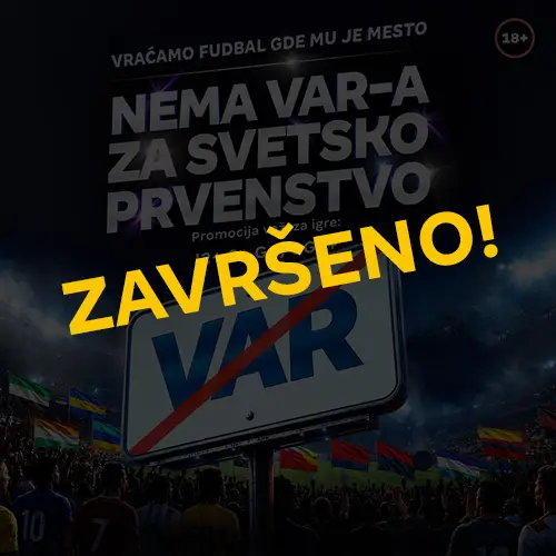 nema VAR-a za Svetsko prvenstvo