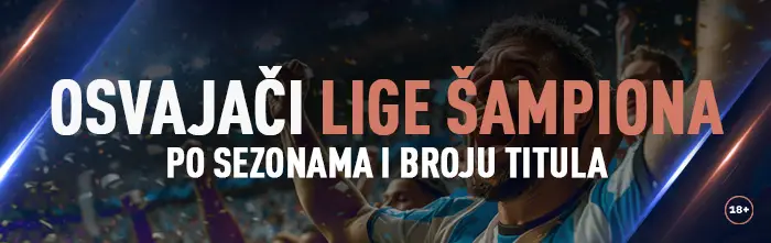 Svi osvajači Lige šampiona