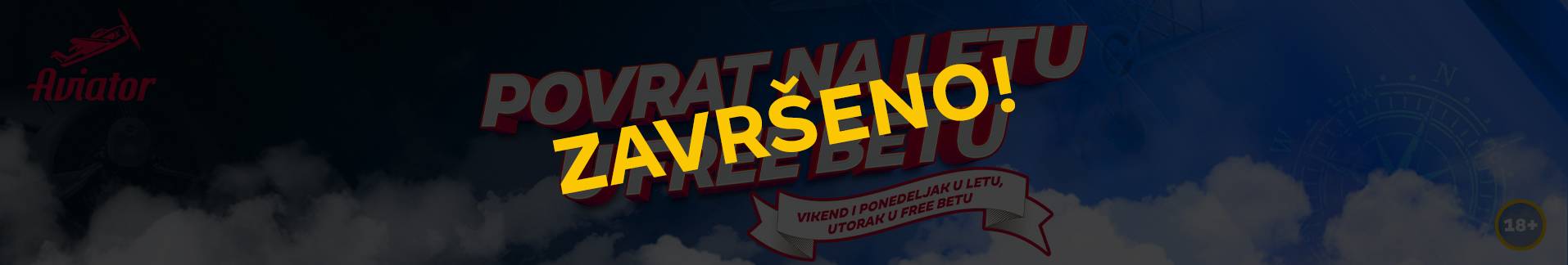 Slot turnir „Povrat na letu u free betu“