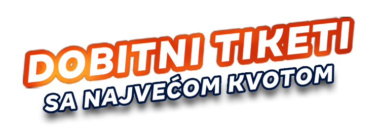 Dobitni tiketi sa najvećom kvotom