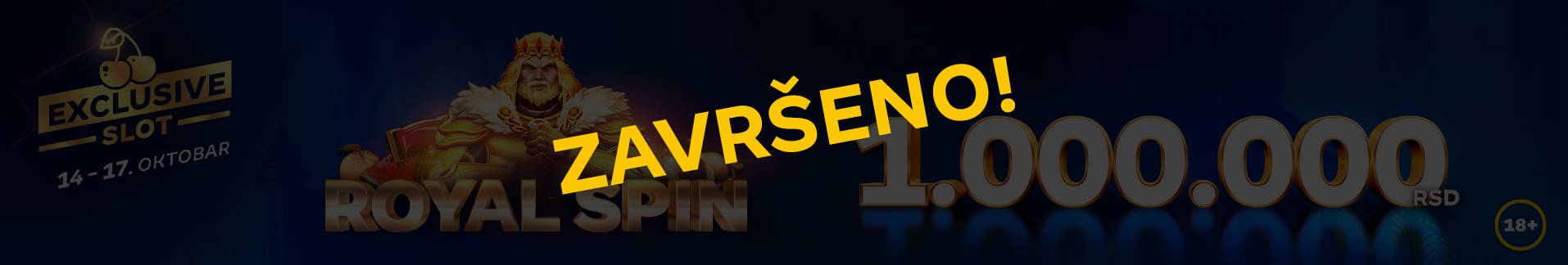 Slot promocija „Royal Spin turnir“