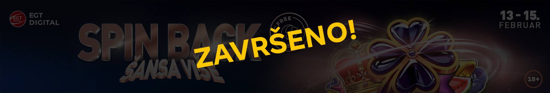EGT Digital Spin Back