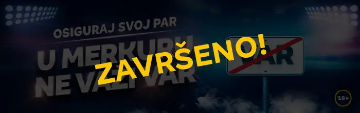 U Merkuru ne važi VAR