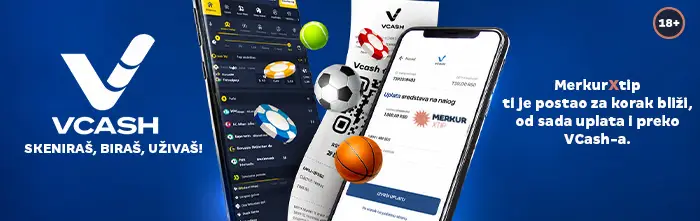 Od sada i preko VCash-a do MerkurXtip-a