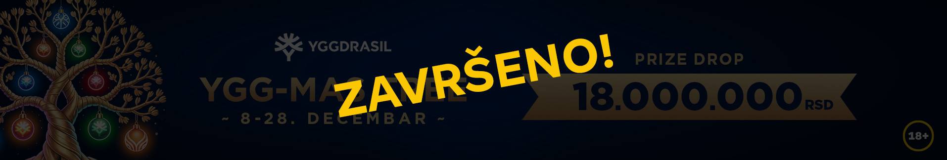 Slot promocija „YGG-mas Tree“