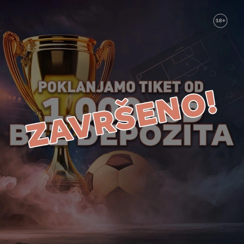 1000 din na poklon za kladjenje na Svetsko prvenstvo