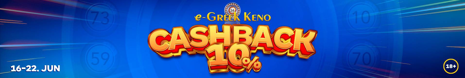 Slot promocija „Greek Keno“